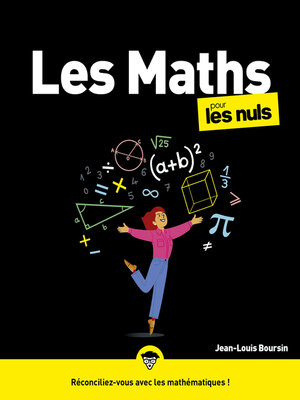 cover image of Les Maths pour les Nuls, 3e éd